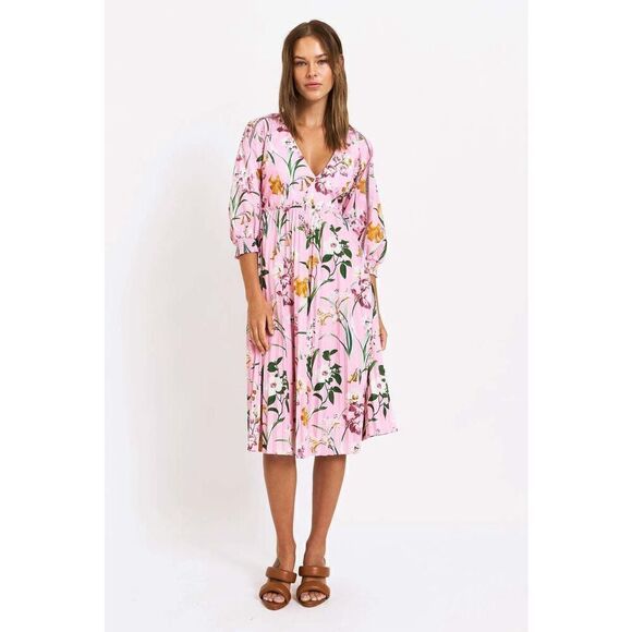 CHRISTY LYNN Julianna Dress - Como Pink Size 6 - Picture 1 of 12